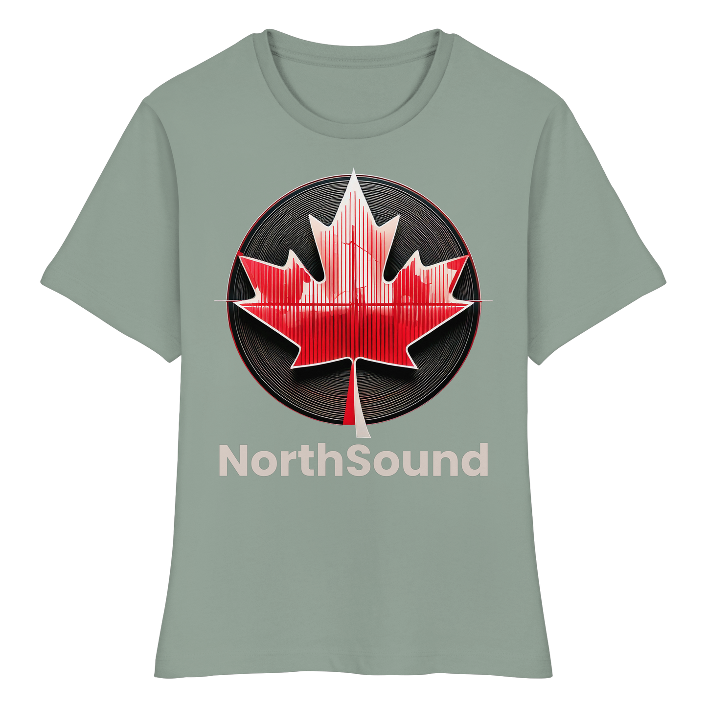 "NorthSound" Women's Favorite Tee - Maple Beats and Style