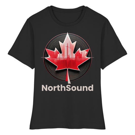 "NorthSound" Women's Favorite Tee - Maple Beats and Style