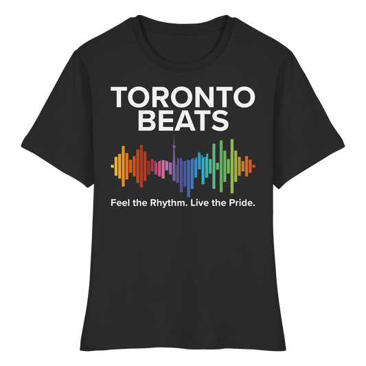Toronto Beats Fitted Ladies T-Shirt – Loud. Proud. All Day Vibes.