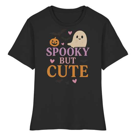 Spooky But Cute – Women’s Halloween Shirt - Adorable & Funny Spooky Design