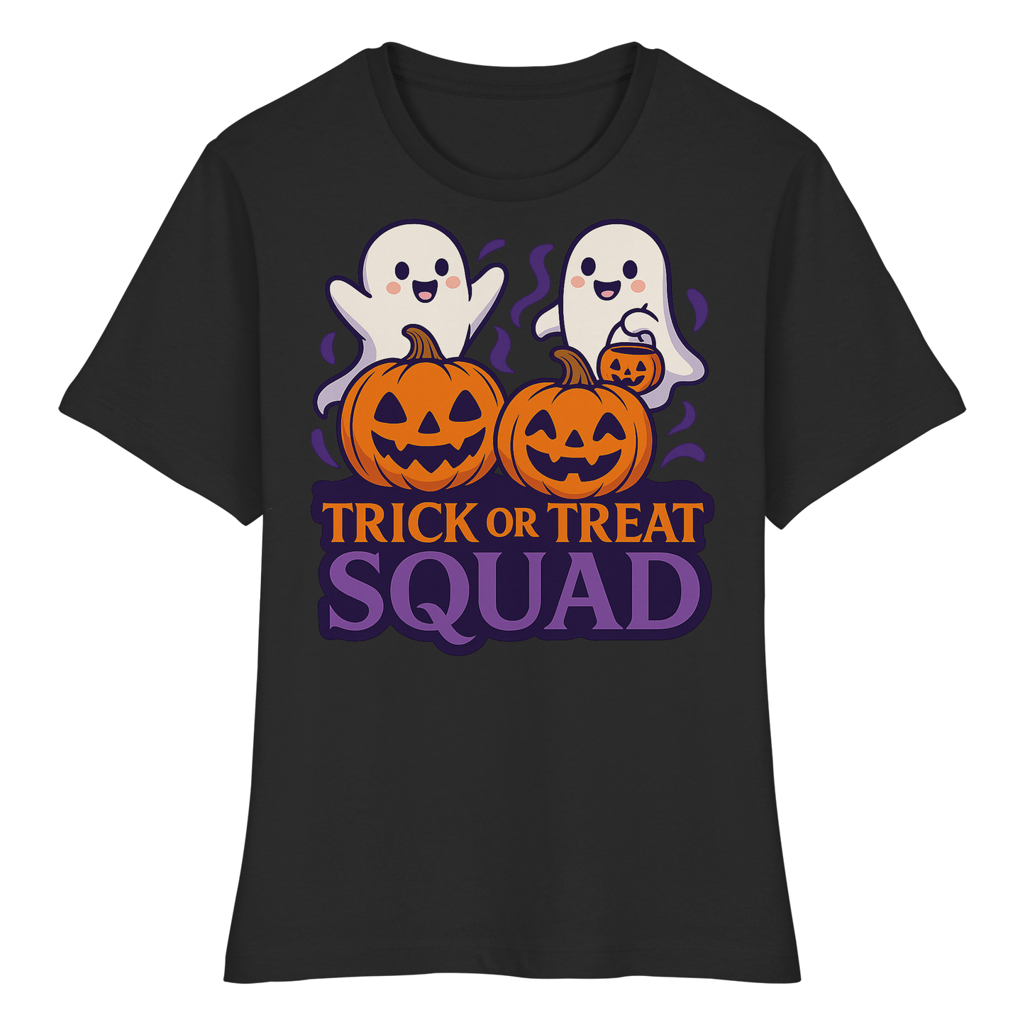 Trick or Treat Squad – Women’s Halloween Shirt - Cute & Fun Group Design