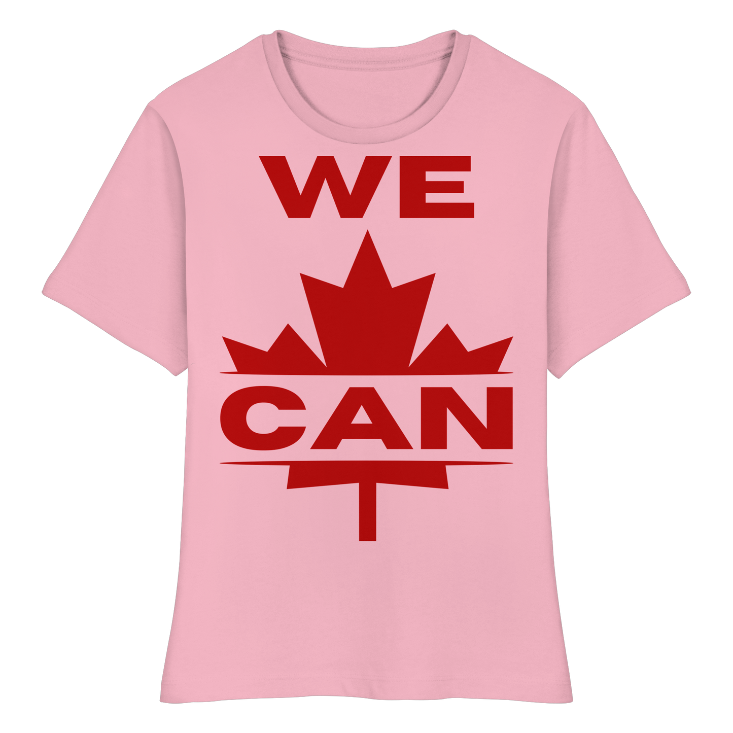 “WE CAN” with Maple Leaf – Women’s Favorite Tee – Casual Comfort for Every Occasion