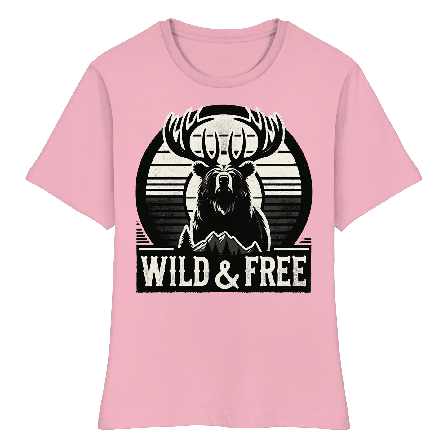 “Wild & Free” Women’s Favorite Tee – Perfect for Camping and Outdoor Adventures