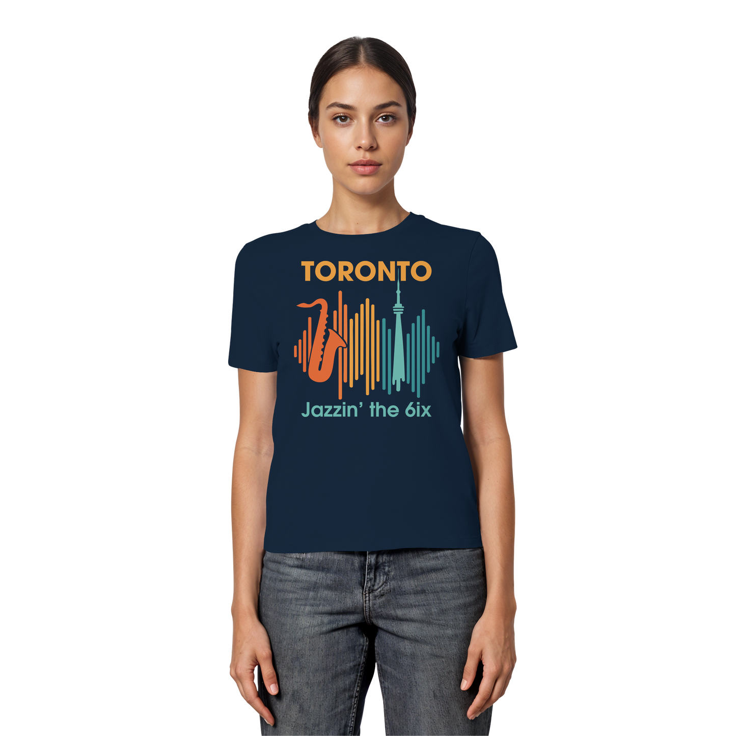 Toronto Jazzin’ the 6ix – Women’s Favourite Tee for That Soulful City Sound