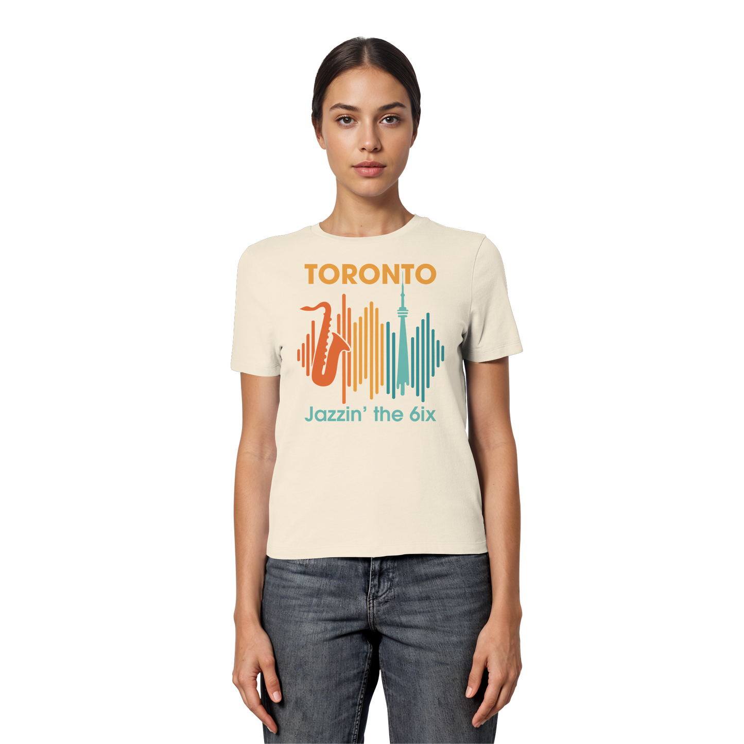 Toronto Jazzin’ the 6ix – Women’s Favourite Tee for That Soulful City Sound