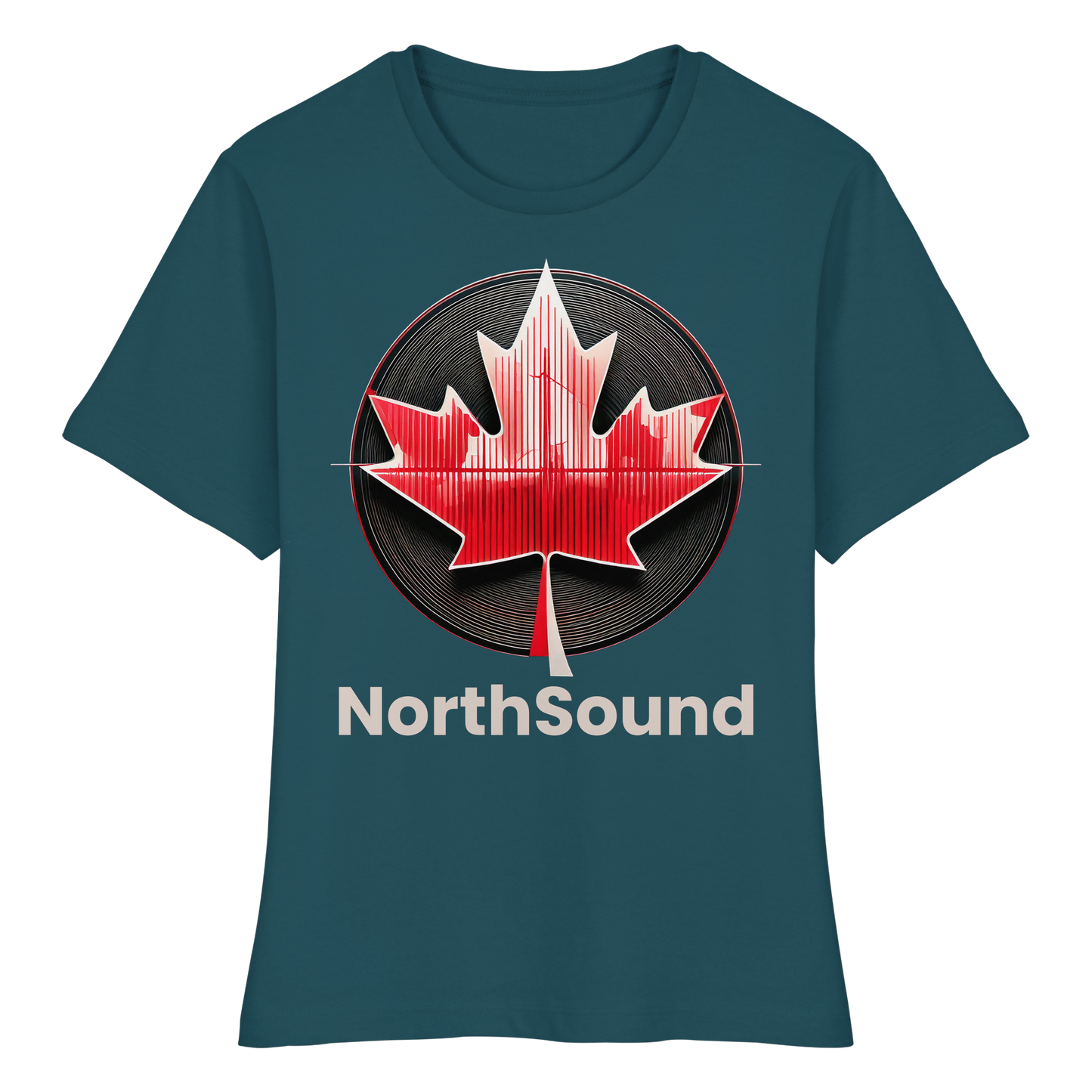 "NorthSound" Women's Favorite Tee - Maple Beats and Style