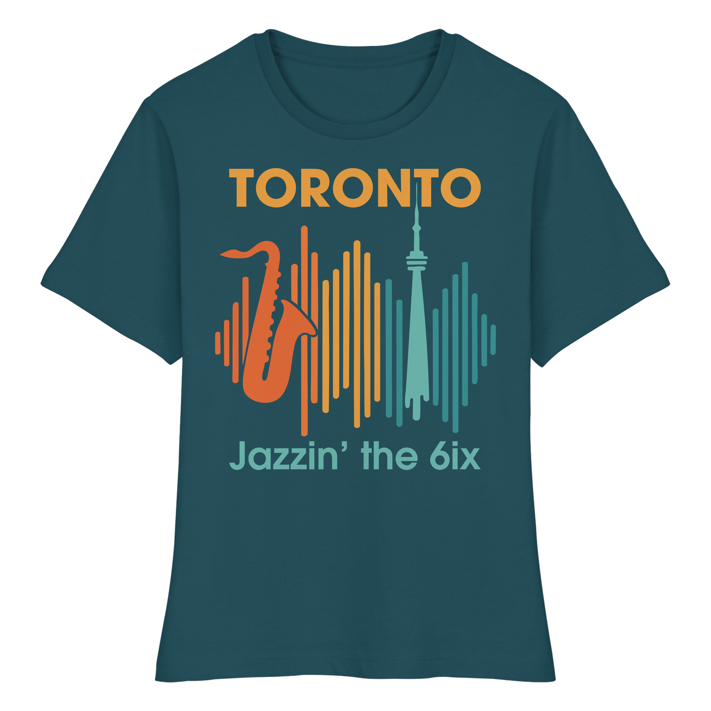 Toronto Jazzin’ the 6ix – Women’s Favourite Tee for That Soulful City Sound