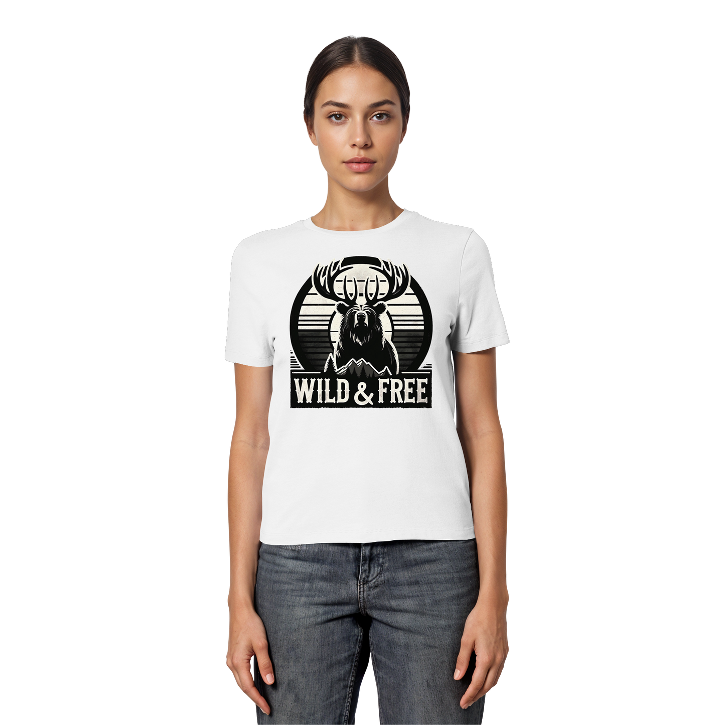 “Wild & Free” Women’s Favorite Tee – Perfect for Camping and Outdoor Adventures