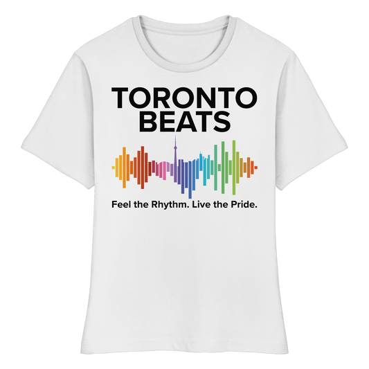 Toronto Beats Fitted Ladies T-Shirt – Loud. Proud. All Day Vibes.