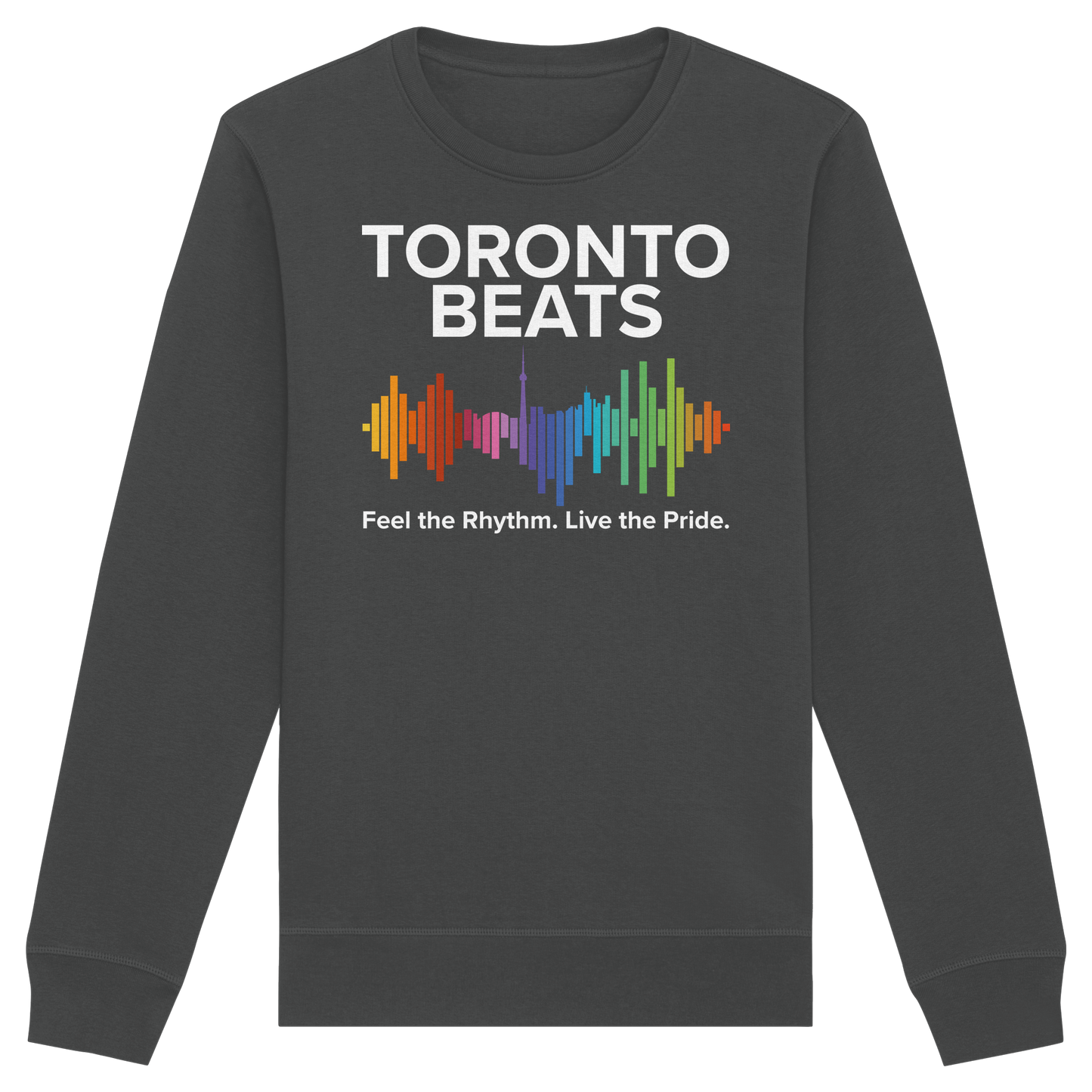 Toronto Beats Pride Sweatshirt – Chill Days. Warm Soul.