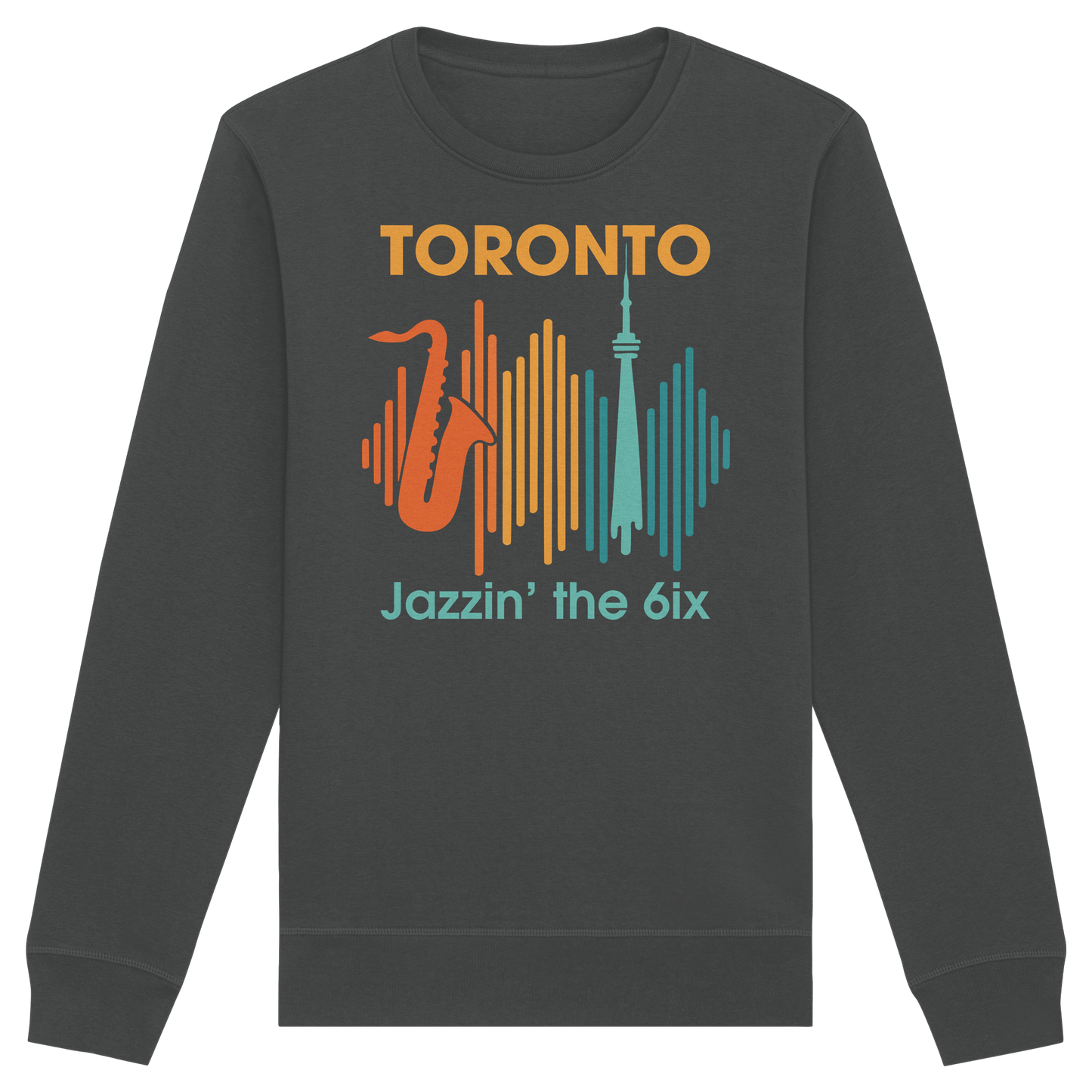 Toronto Jazzin’ the 6ix – Cozy Sweatshirt for Late-Night Soundwalks