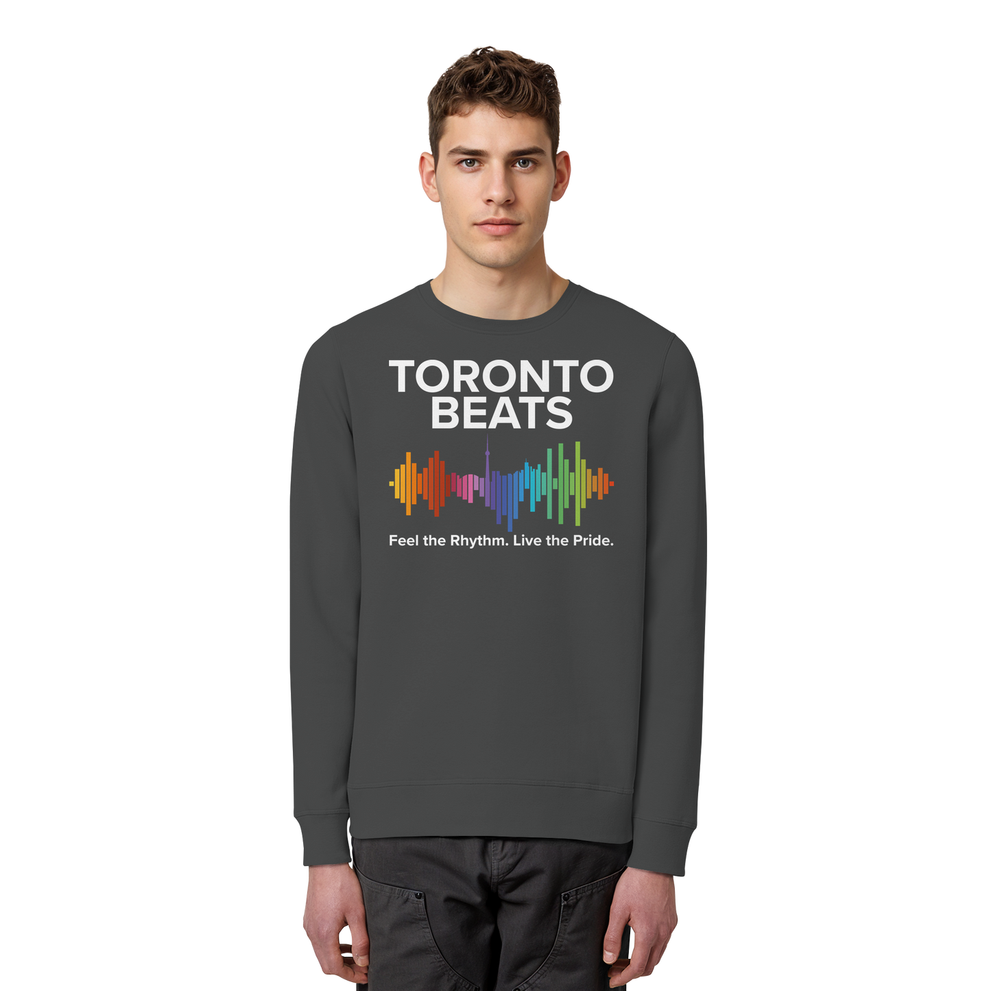 Toronto Beats Pride Sweatshirt – Chill Days. Warm Soul.