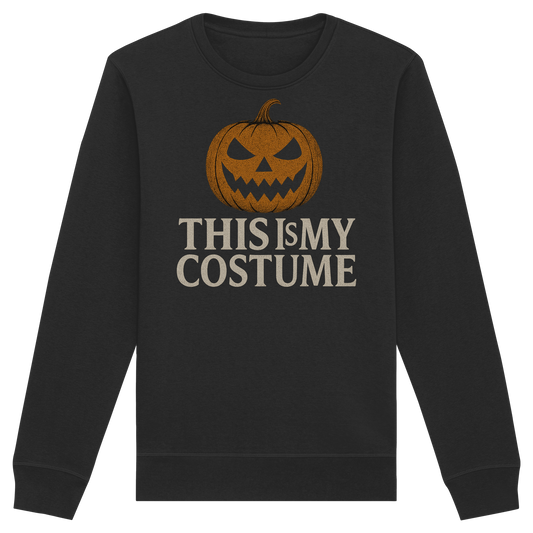 This Is My Costume – Spooky Season Sweatshirt for Lazy Halloween Fans