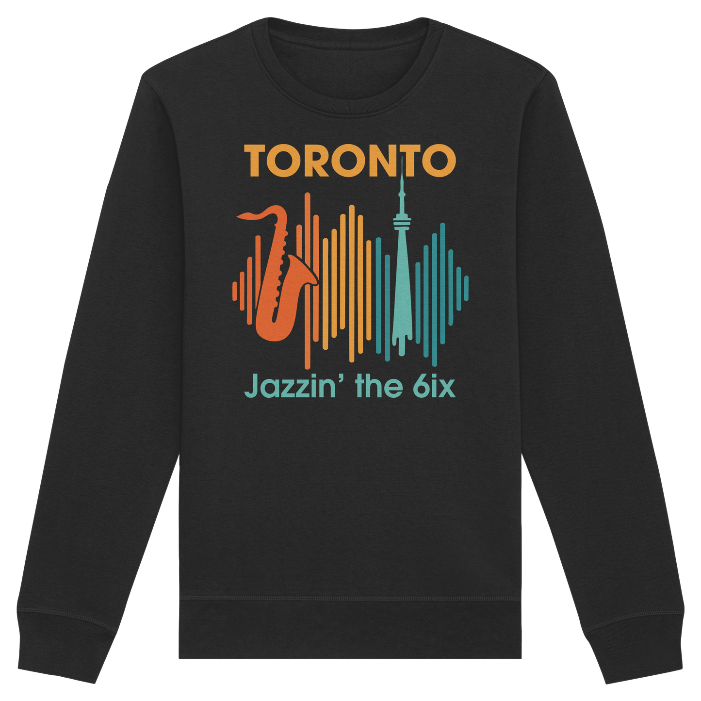 Toronto Jazzin’ the 6ix – Cozy Sweatshirt for Late-Night Soundwalks