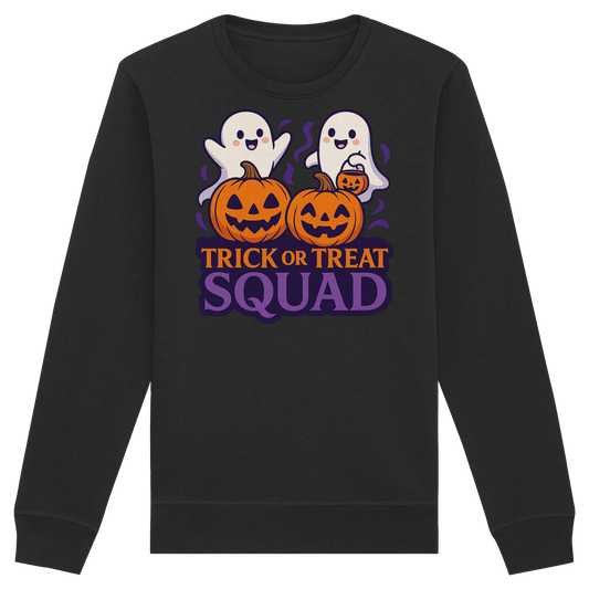 Trick or Treat Squad – Spooky Sweatshirt for Friends & Family