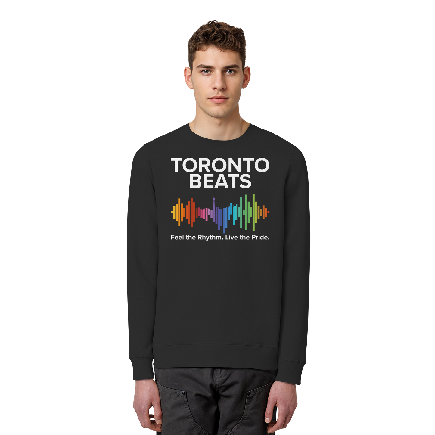 Toronto Beats Pride Sweatshirt – Chill Days. Warm Soul.