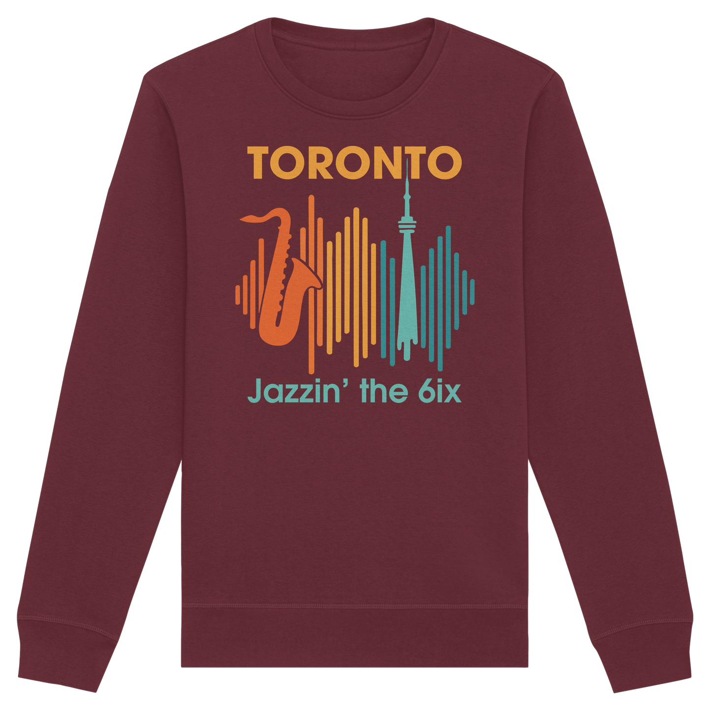 Toronto Jazzin’ the 6ix – Cozy Sweatshirt for Late-Night Soundwalks