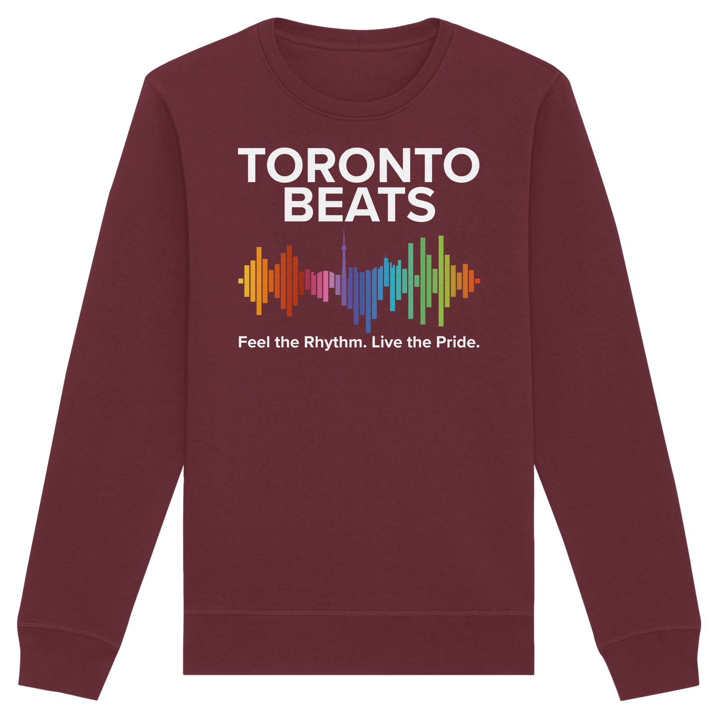 Toronto Beats Pride Sweatshirt – Chill Days. Warm Soul.