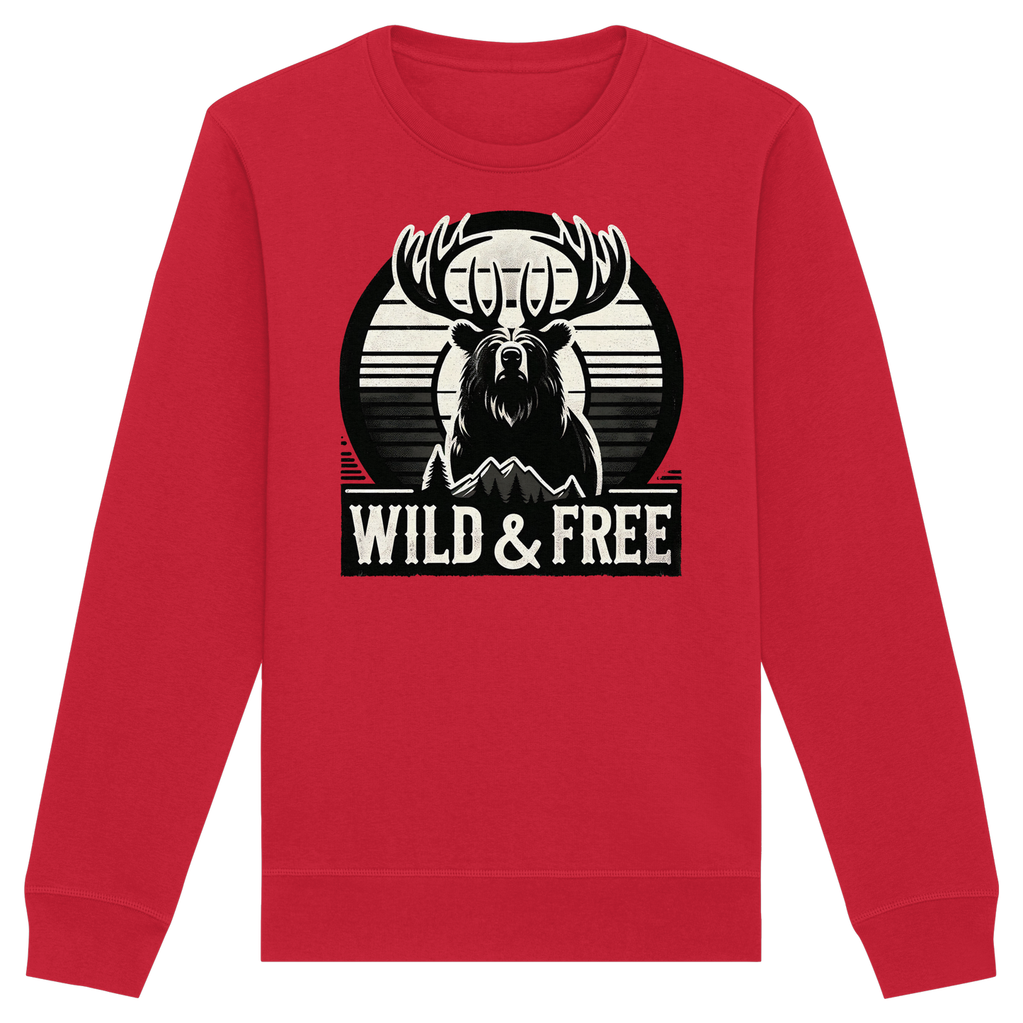 “Wild & Free” Unisex Sweatshirt – Cozy Everyday Essential