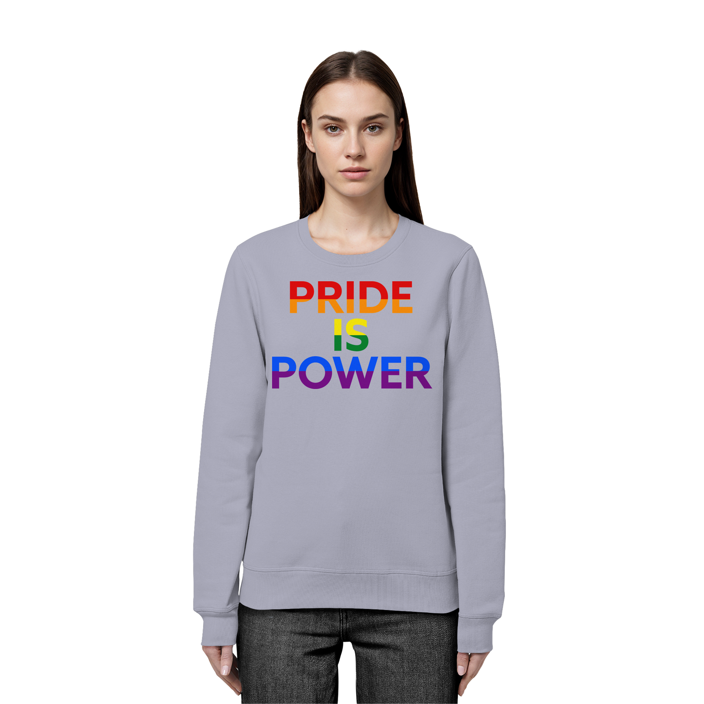 Pride Is Power – Warm Sweatshirt with Loud Love Energy
