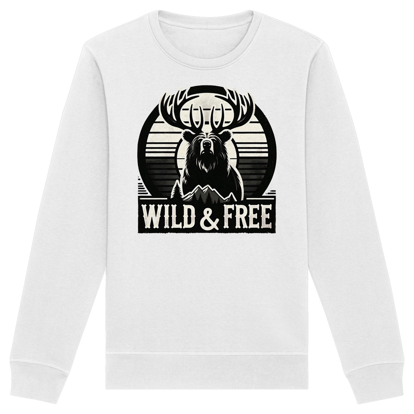 “Wild & Free” Unisex Sweatshirt – Cozy Everyday Essential