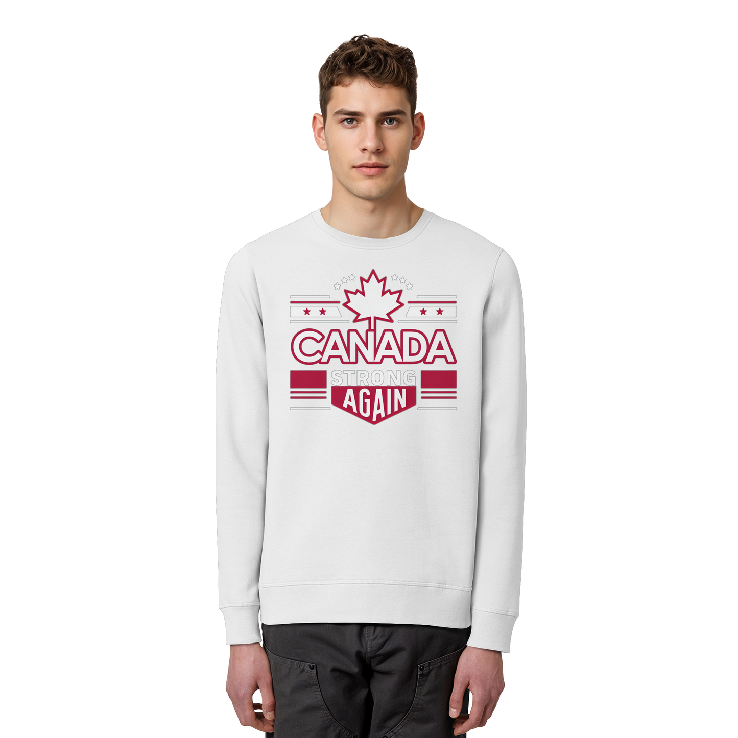 “Canada Strong Again” Unisex Sweatshirt – Wear Your Pride, Bold and Patriotic!