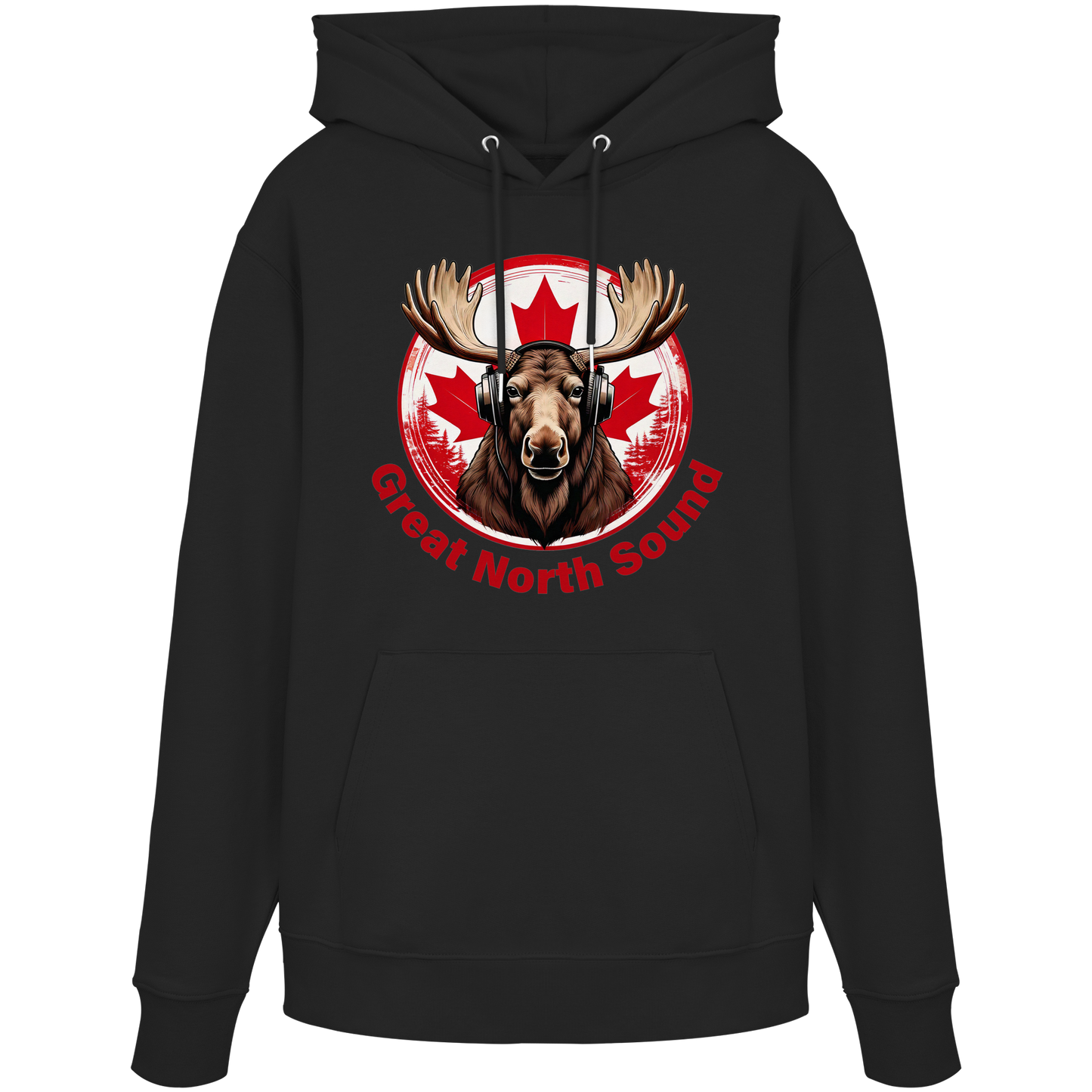 "Great North Sound" Cozy Canadian Vibes Hoodie