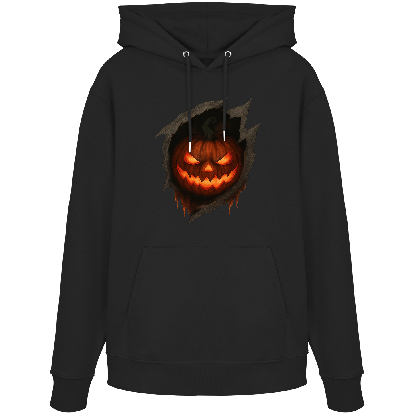 Pumpkin Core – Hoodie | Glowing Pumpkin Halloween Design