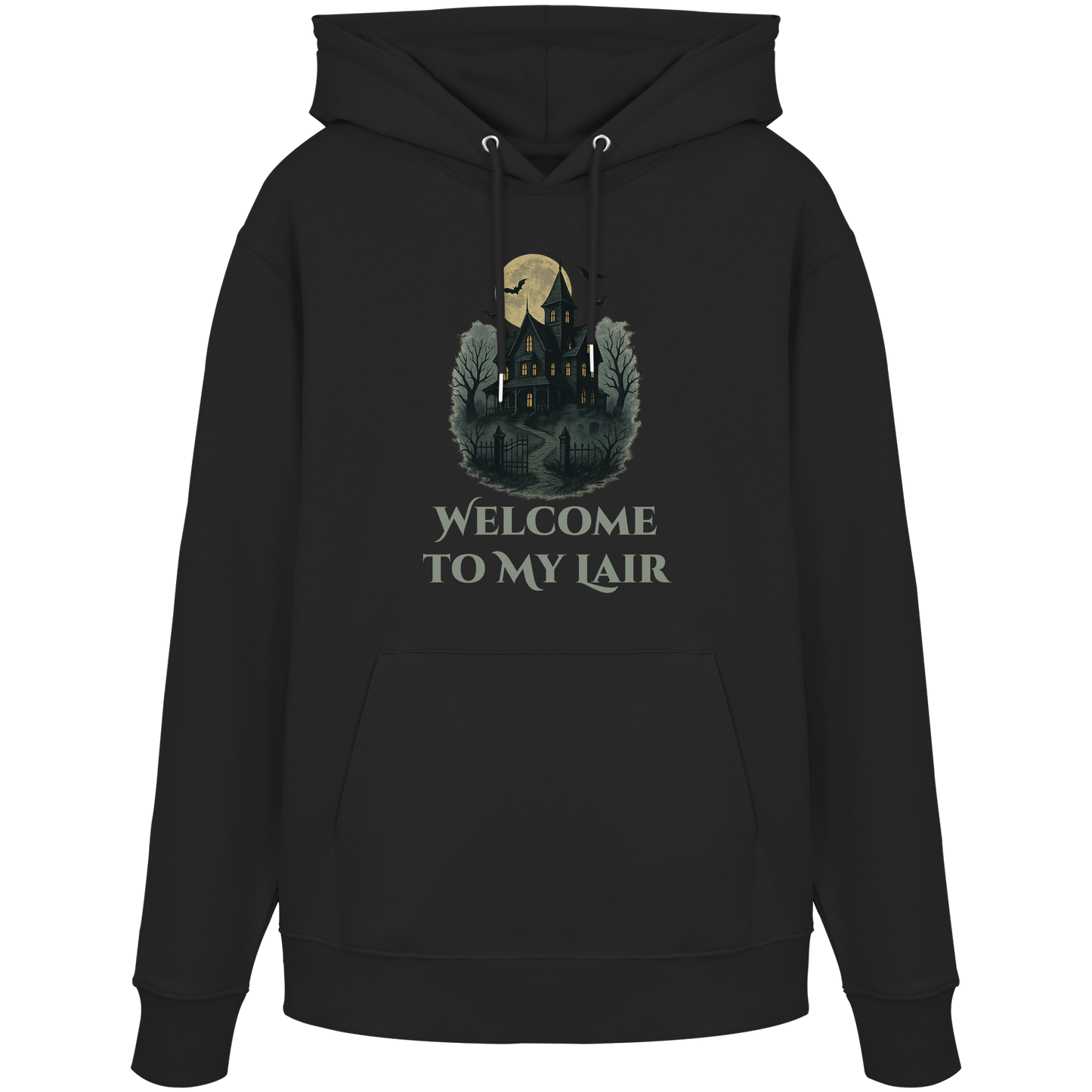 Welcome To My Lair – Halloween Hoodie | Witchy Haunted House Vibes