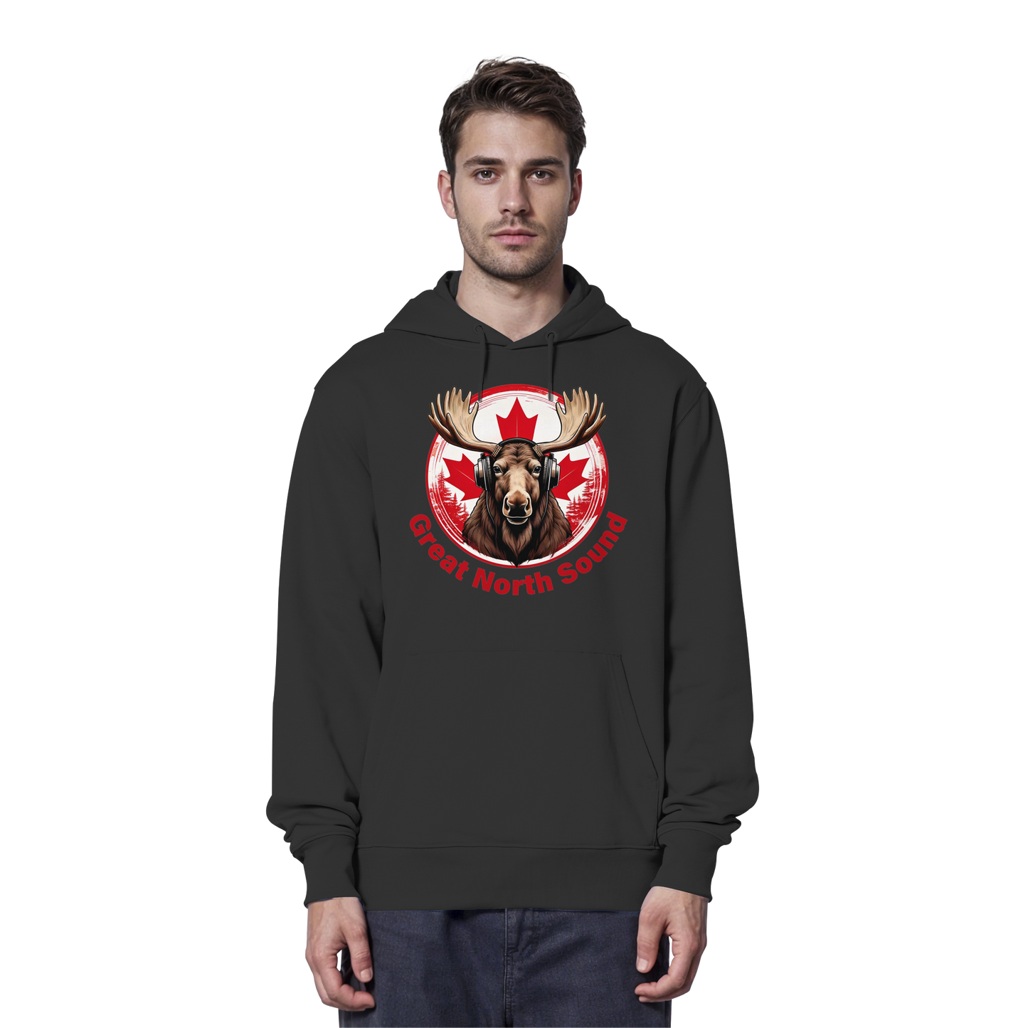 "Great North Sound" Cozy Canadian Vibes Hoodie