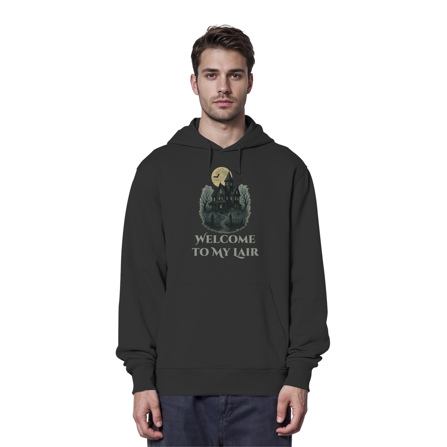 Welcome To My Lair – Halloween Hoodie | Witchy Haunted House Vibes