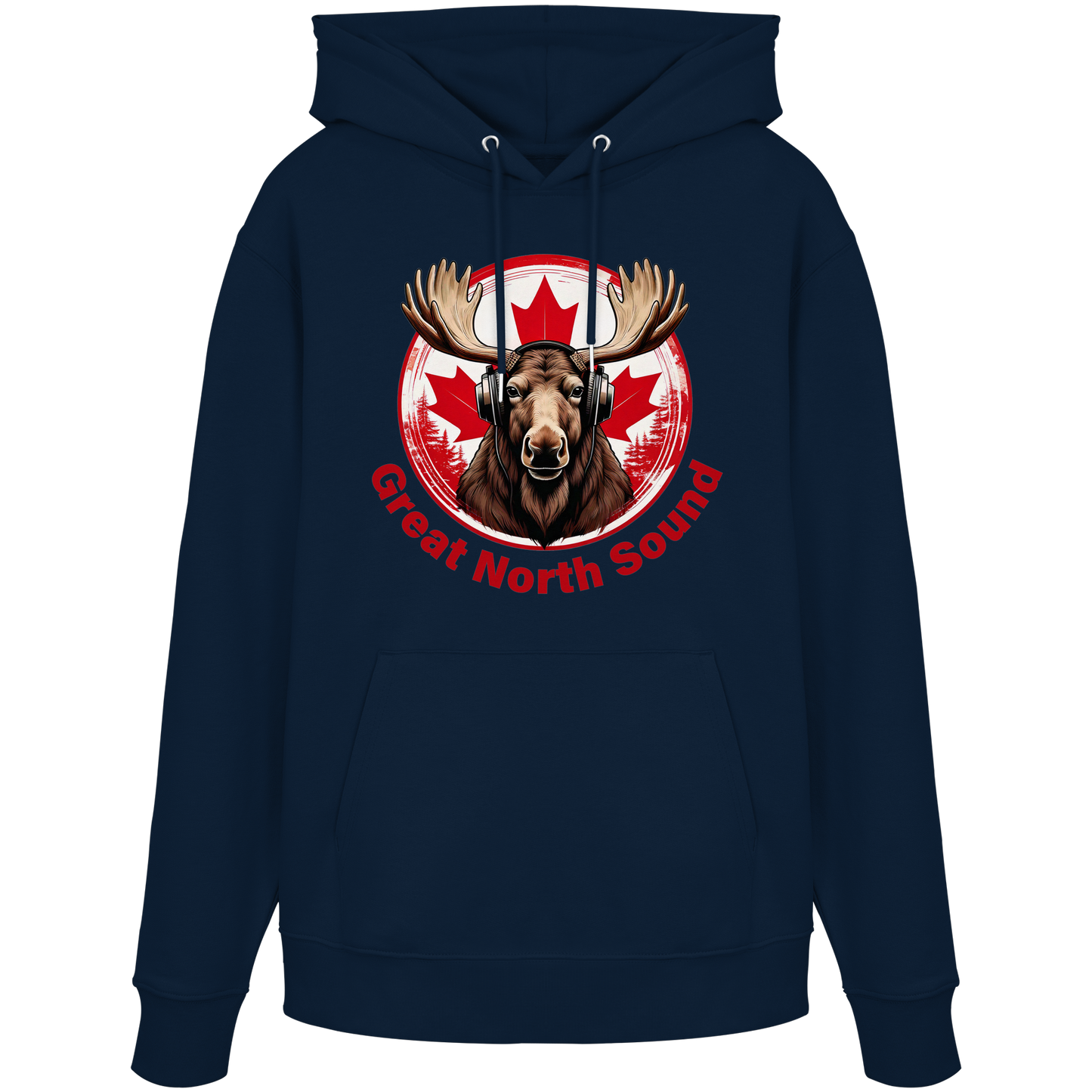 "Great North Sound" Cozy Canadian Vibes Hoodie