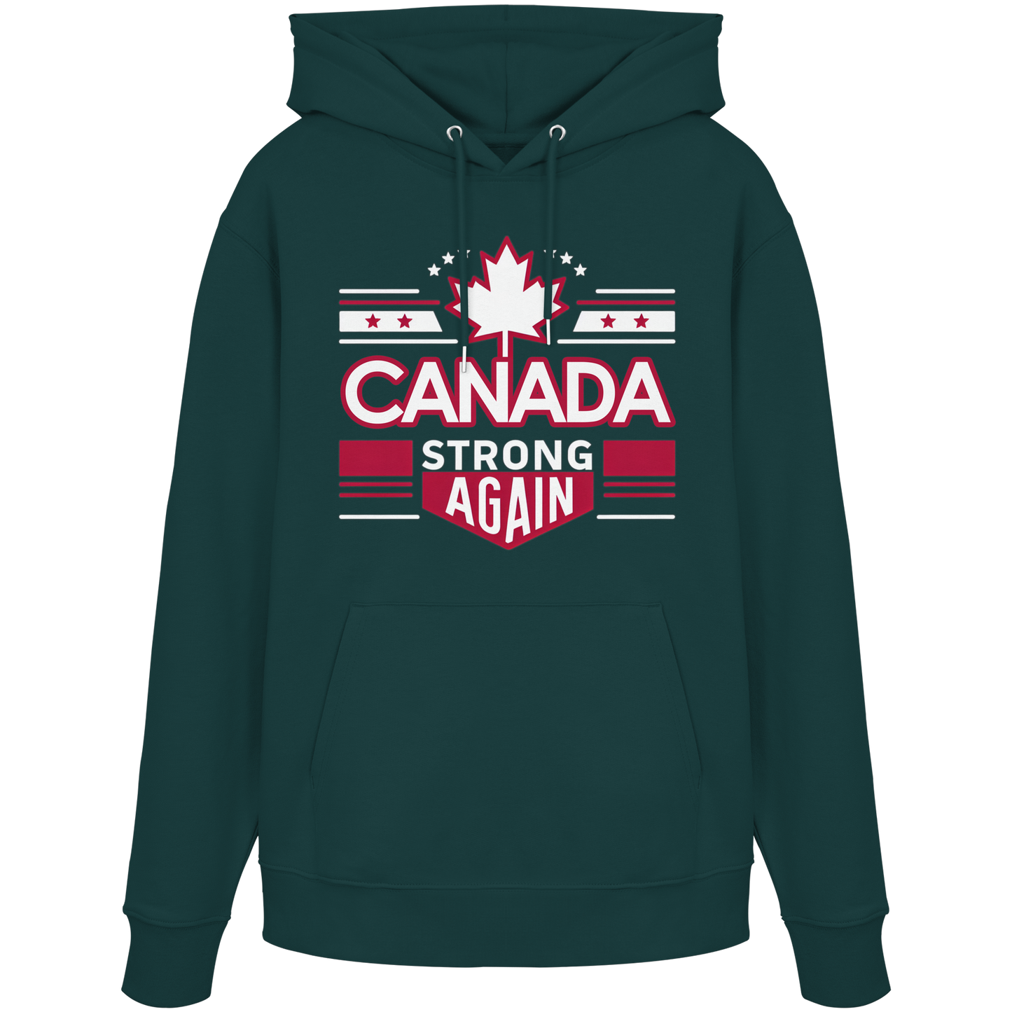 “Canada Strong Again” Unisex Hoodie – Wear Your Pride, Bold and Patriotic!