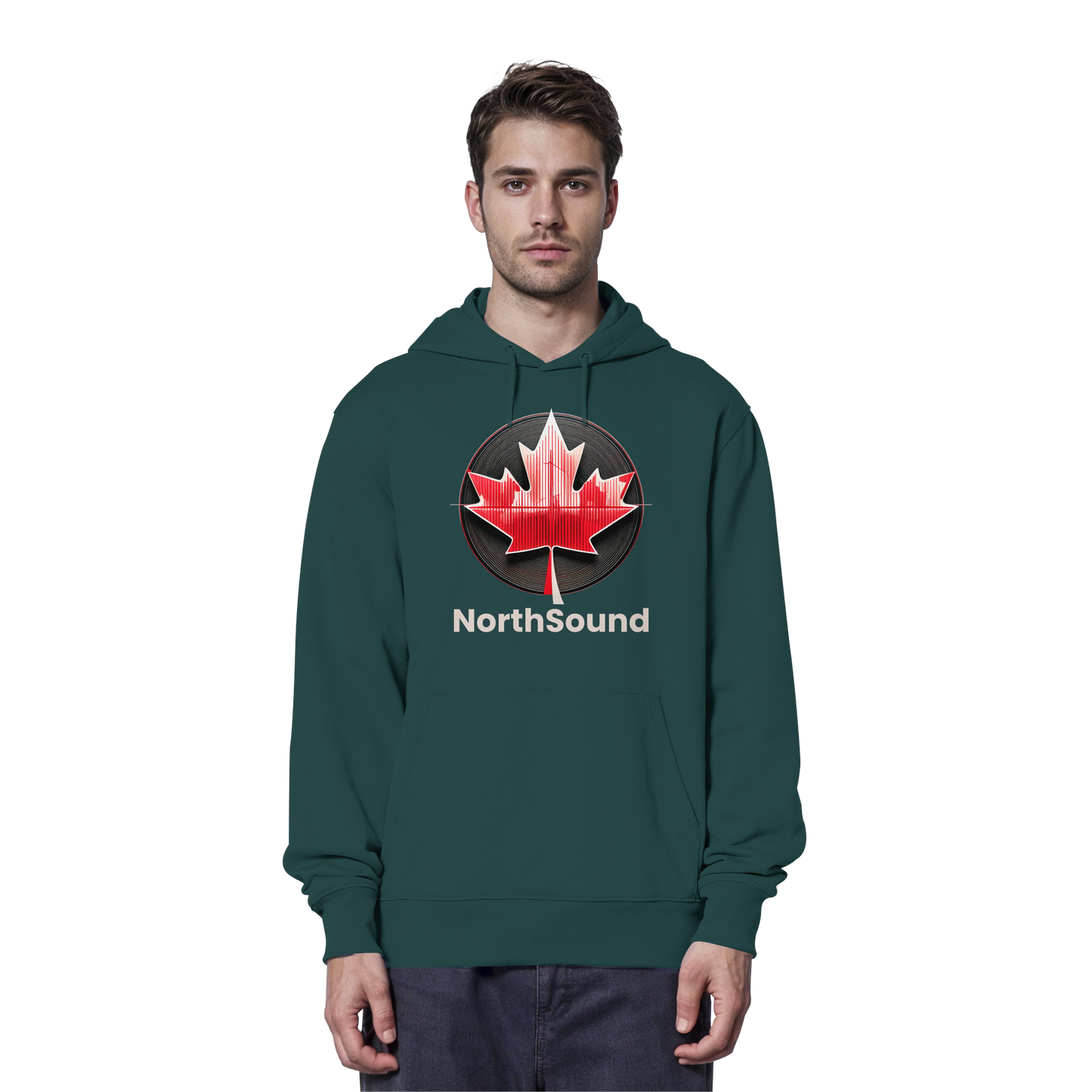 "NorthSound" Unisex Hoodie - The Beat of Canada in Cozy Comfort