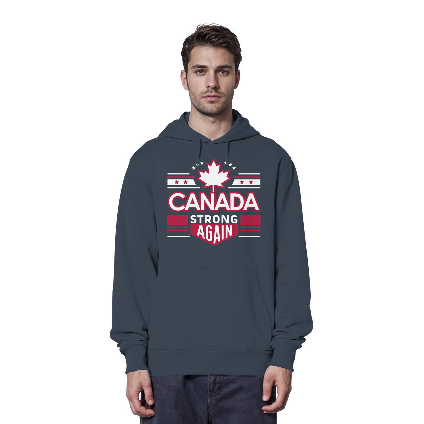 “Canada Strong Again” Unisex Hoodie – Wear Your Pride, Bold and Patriotic!