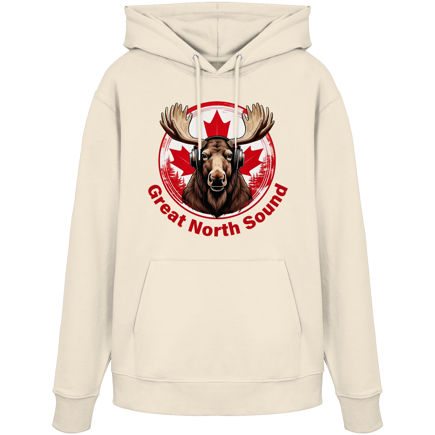 "Great North Sound" Cozy Canadian Vibes Hoodie