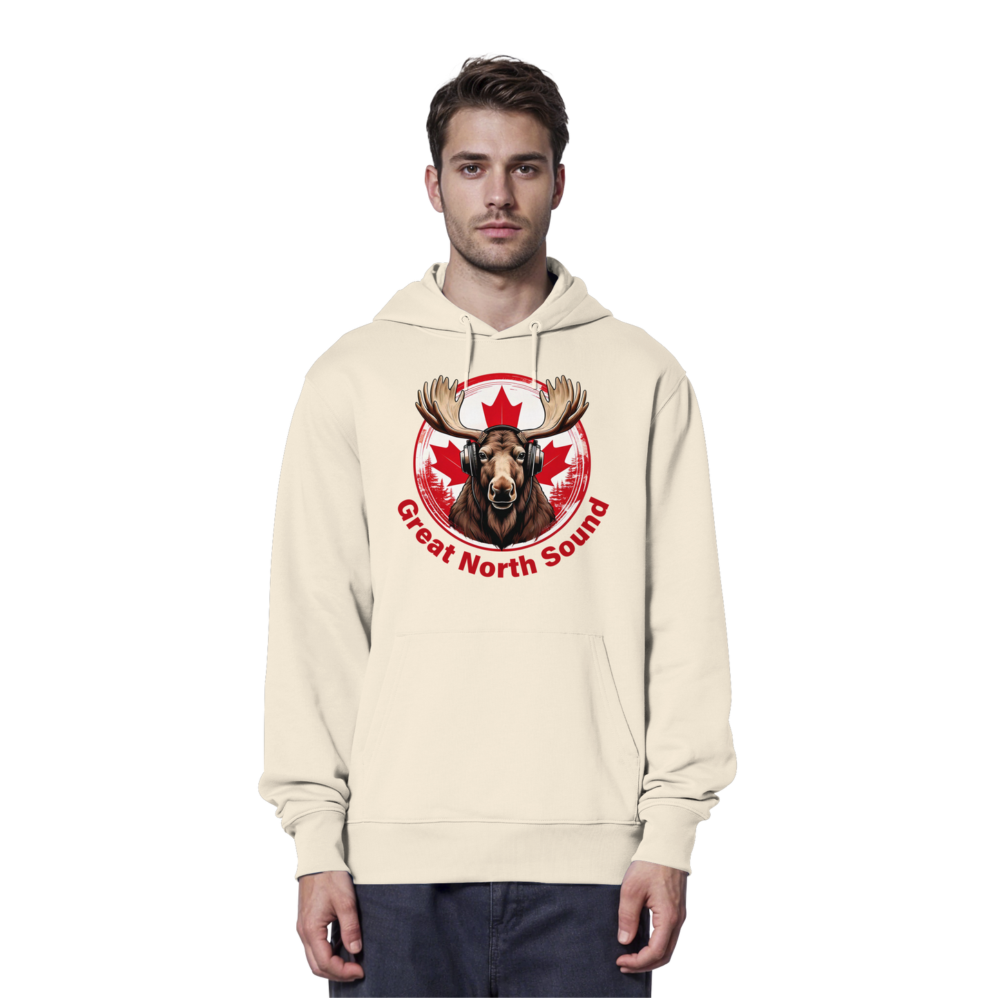 "Great North Sound" Cozy Canadian Vibes Hoodie