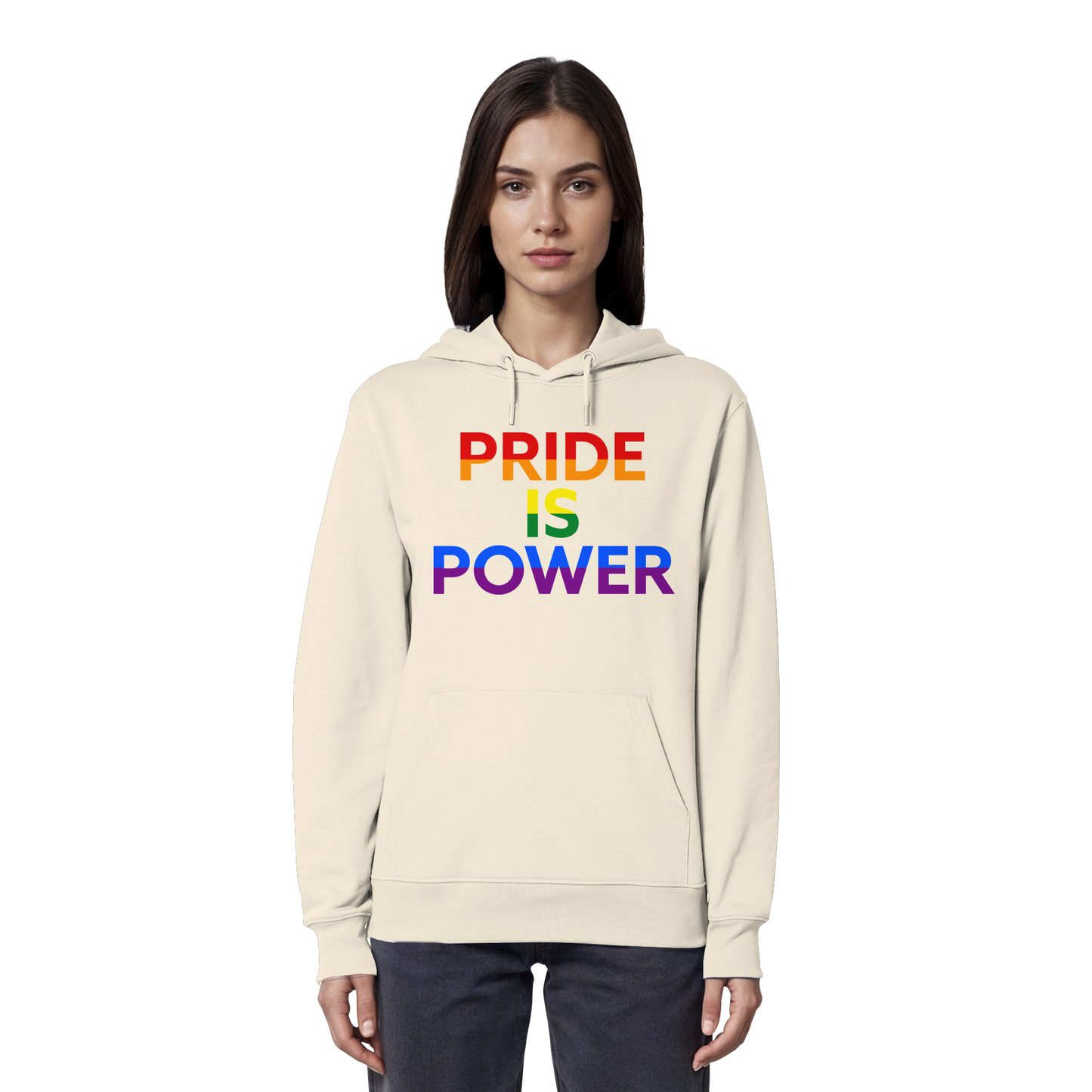 Pride Is Power – Cozy Hoodie with Proud Intentions