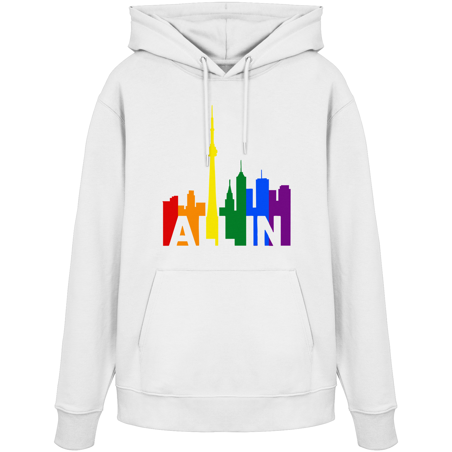 ALL IN - Warm & Cozy Pride Hoodie