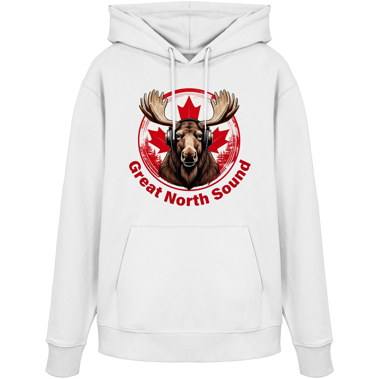 "Great North Sound" Cozy Canadian Vibes Hoodie