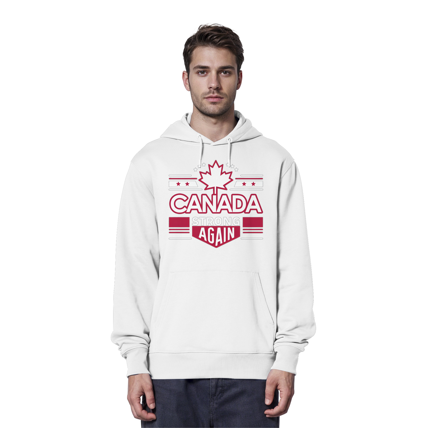 “Canada Strong Again” Unisex Hoodie – Wear Your Pride, Bold and Patriotic!