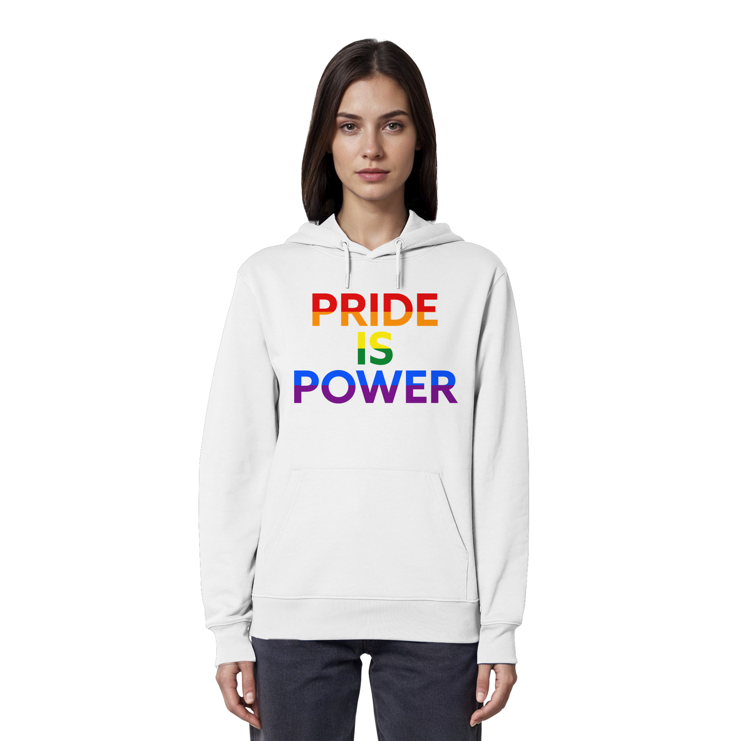 Pride Is Power – Cozy Hoodie with Proud Intentions