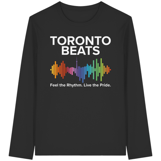 Toronto Beats Longsleeve – Pride Rhythm for Chilly Days.