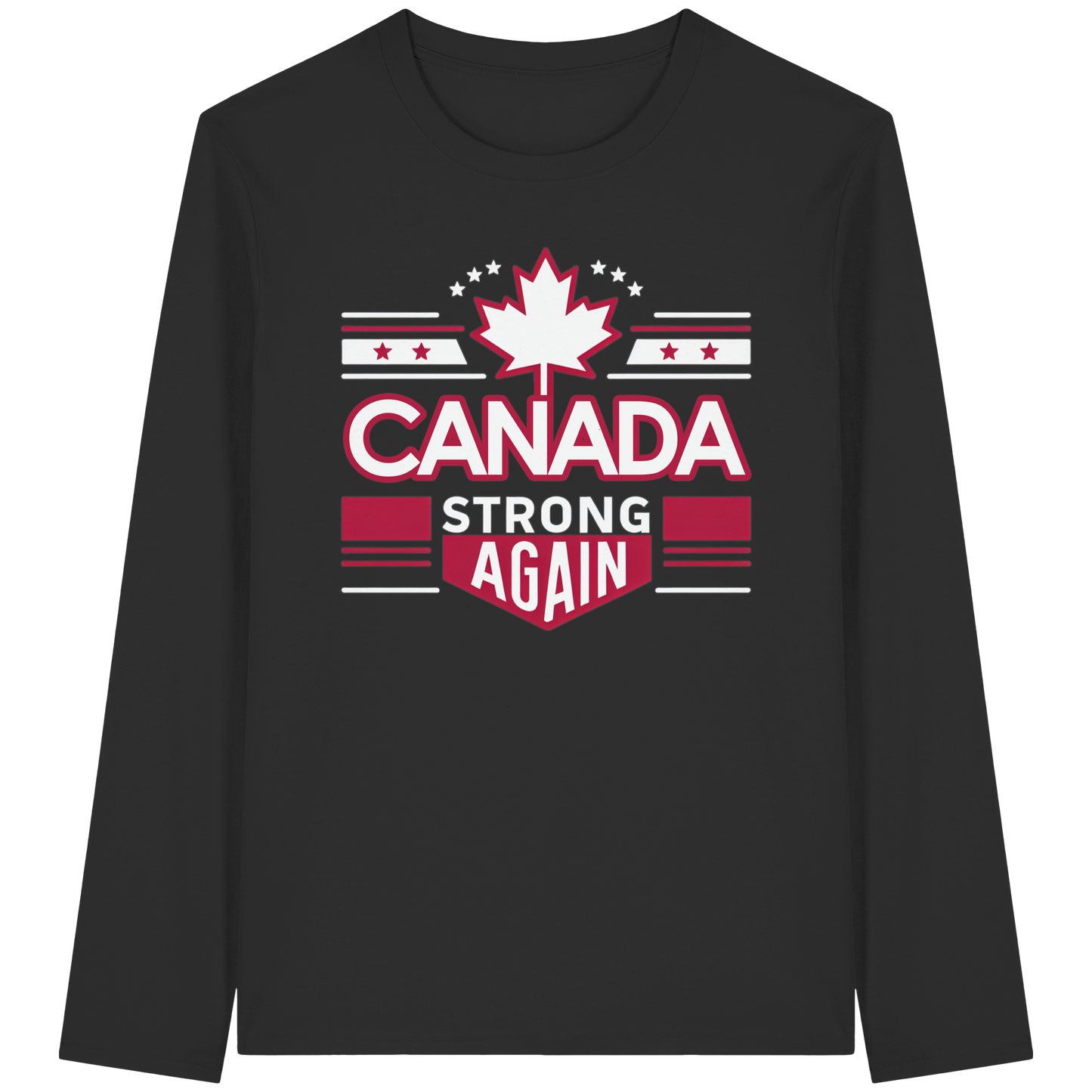 “Canada Strong Again” Unisex Long Sleeve Tee – Wear Your Pride, Bold and Patriotic!