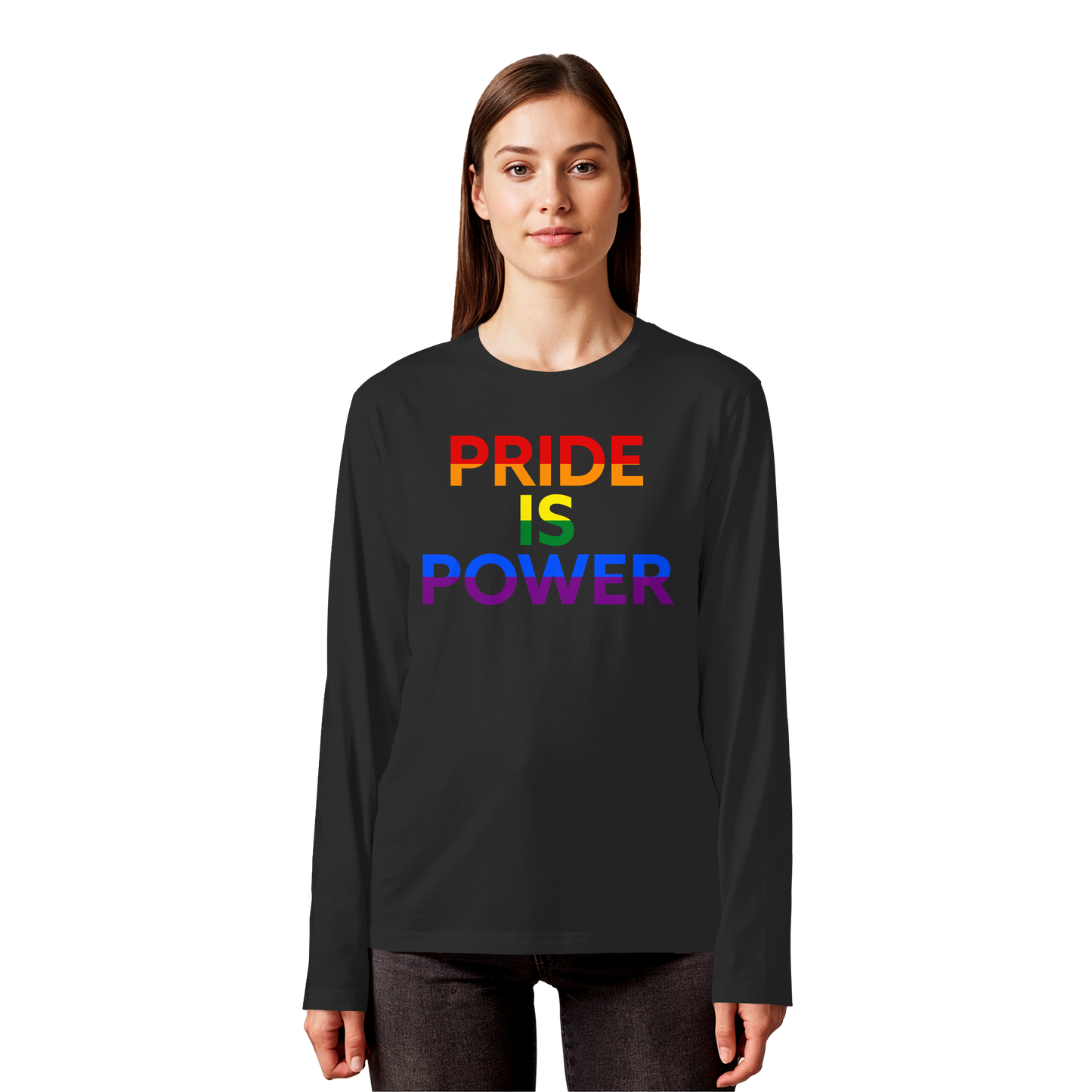 Pride Is Power – Long Sleeve Statement for Bold Days