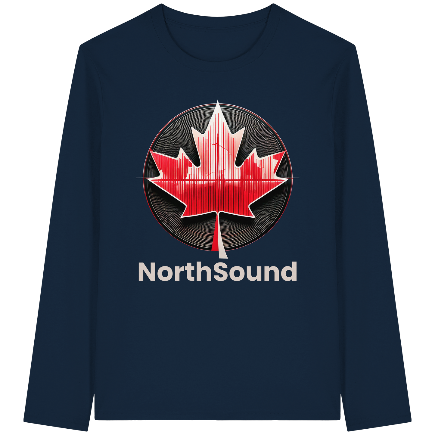 "NorthSound" Unisex Long Sleeve Tee - Long Sleeves, Lasting Tunes