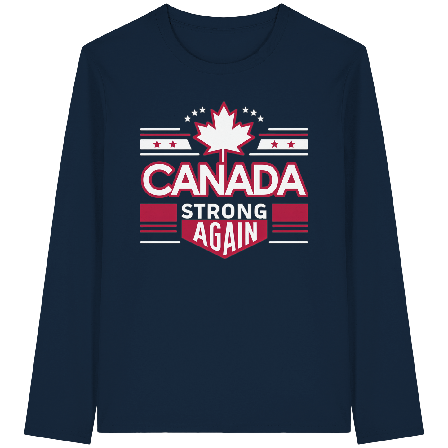 “Canada Strong Again” Unisex Long Sleeve Tee – Wear Your Pride, Bold and Patriotic!
