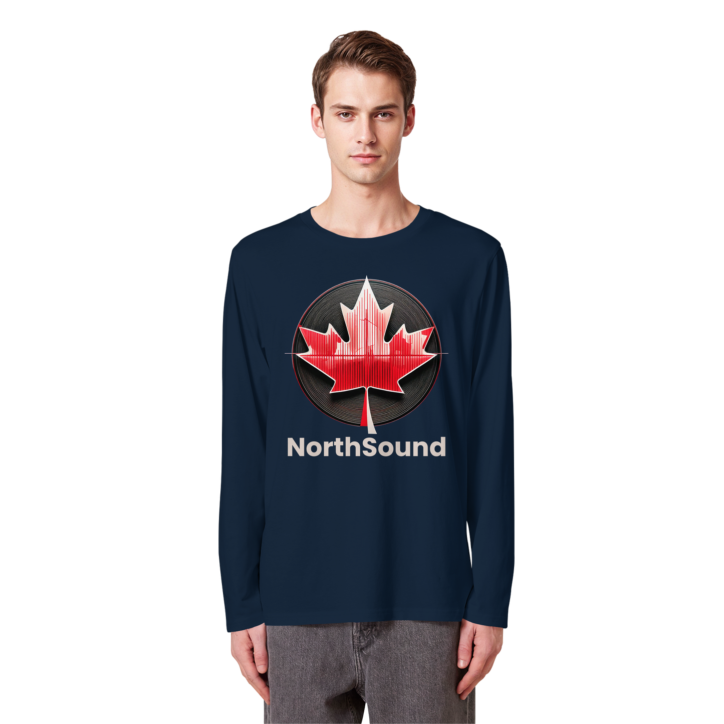 "NorthSound" Unisex Long Sleeve Tee - Long Sleeves, Lasting Tunes