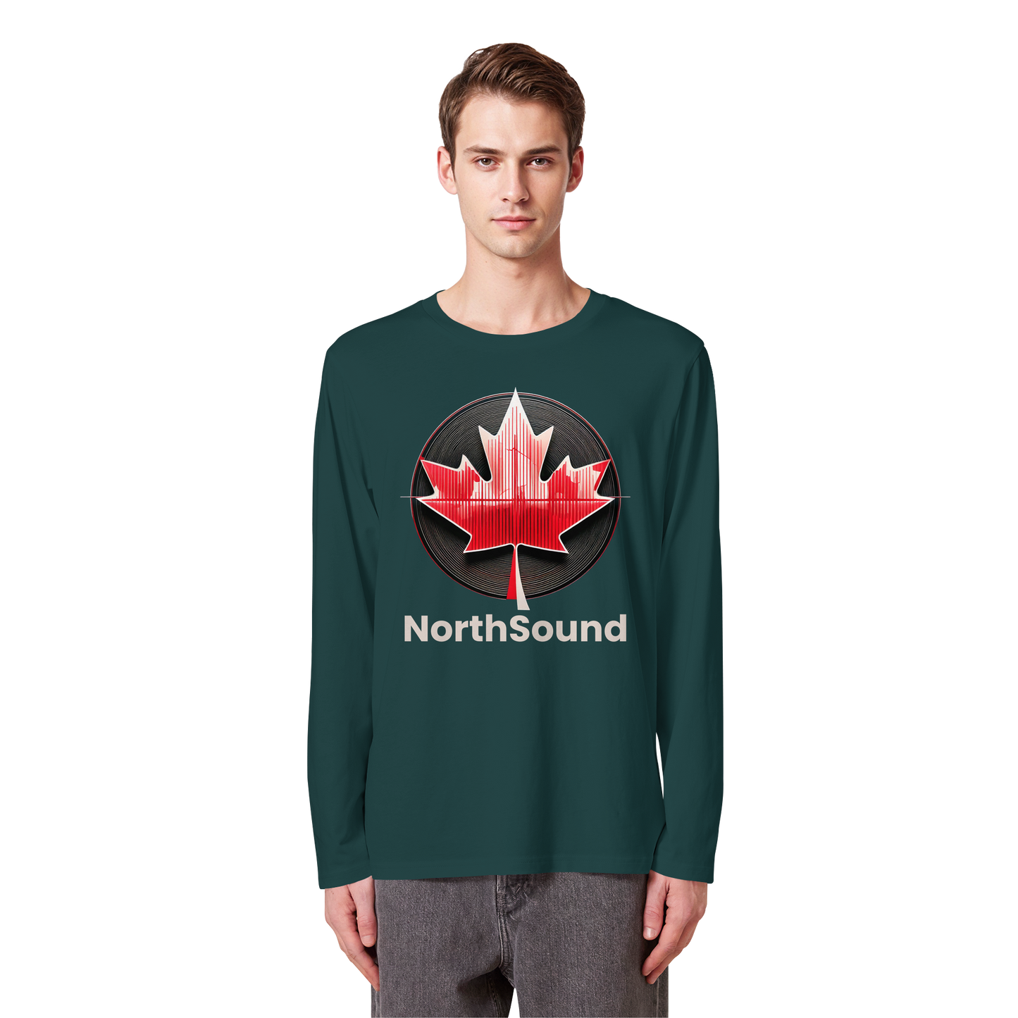 "NorthSound" Unisex Long Sleeve Tee - Long Sleeves, Lasting Tunes