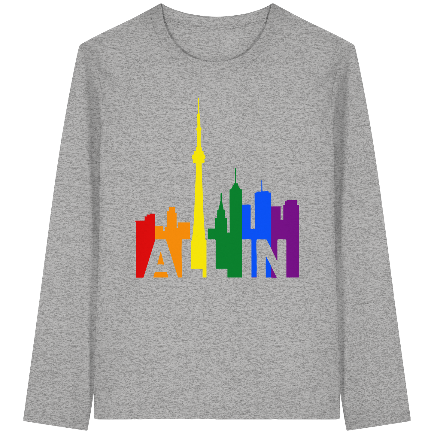 ALL IN – Pride Toronto Long Sleeve T-Shirt – Unisex Fit – Bold & Comfortable